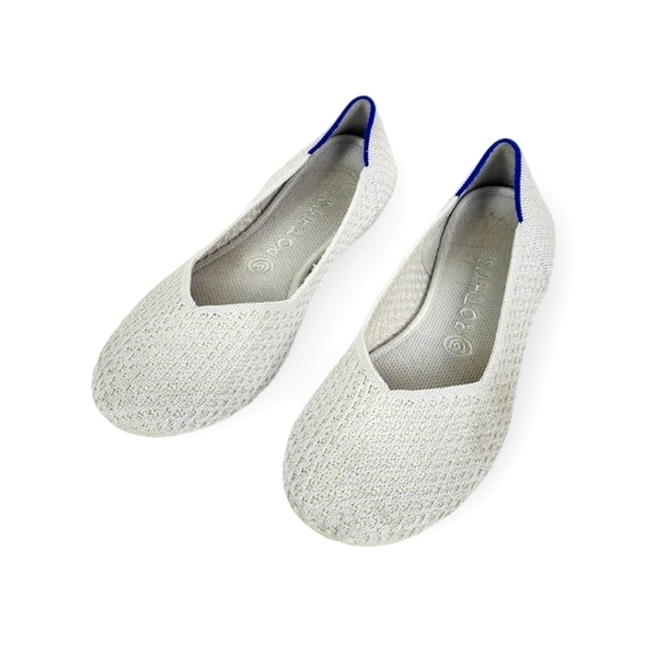Rothy's honeycomb round toe flat size 9.5